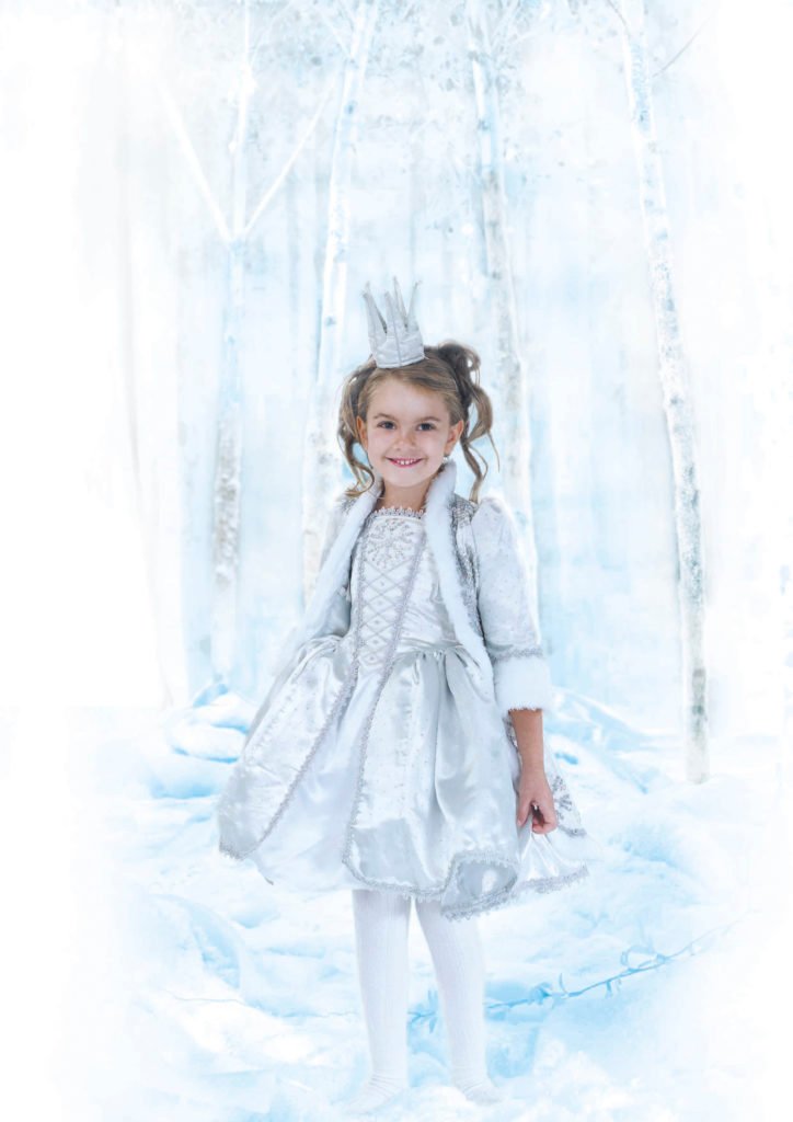 snow princess model retouching
